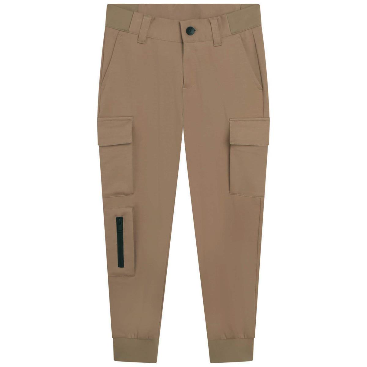 Boys Camel Trousers