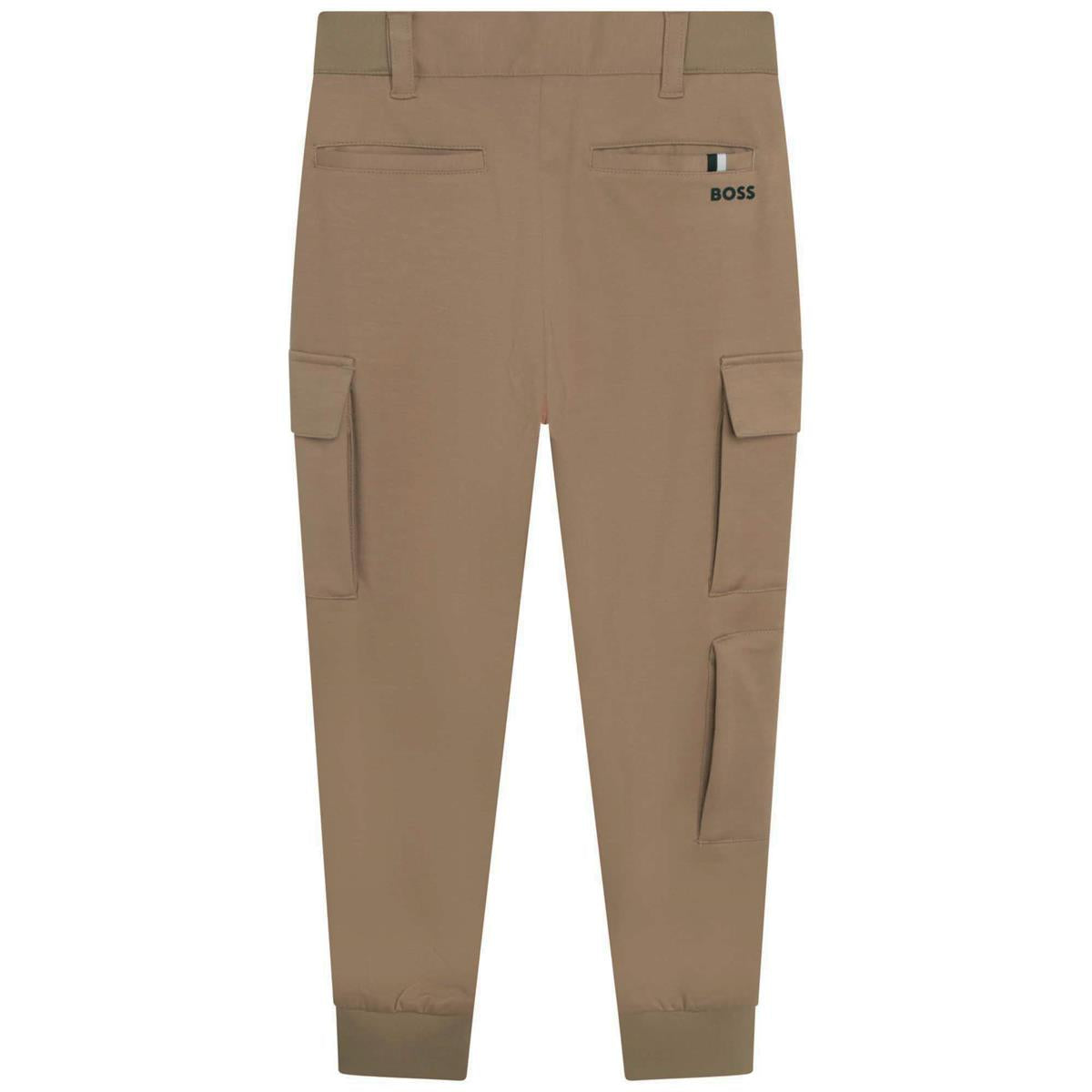 Boys Camel Trousers