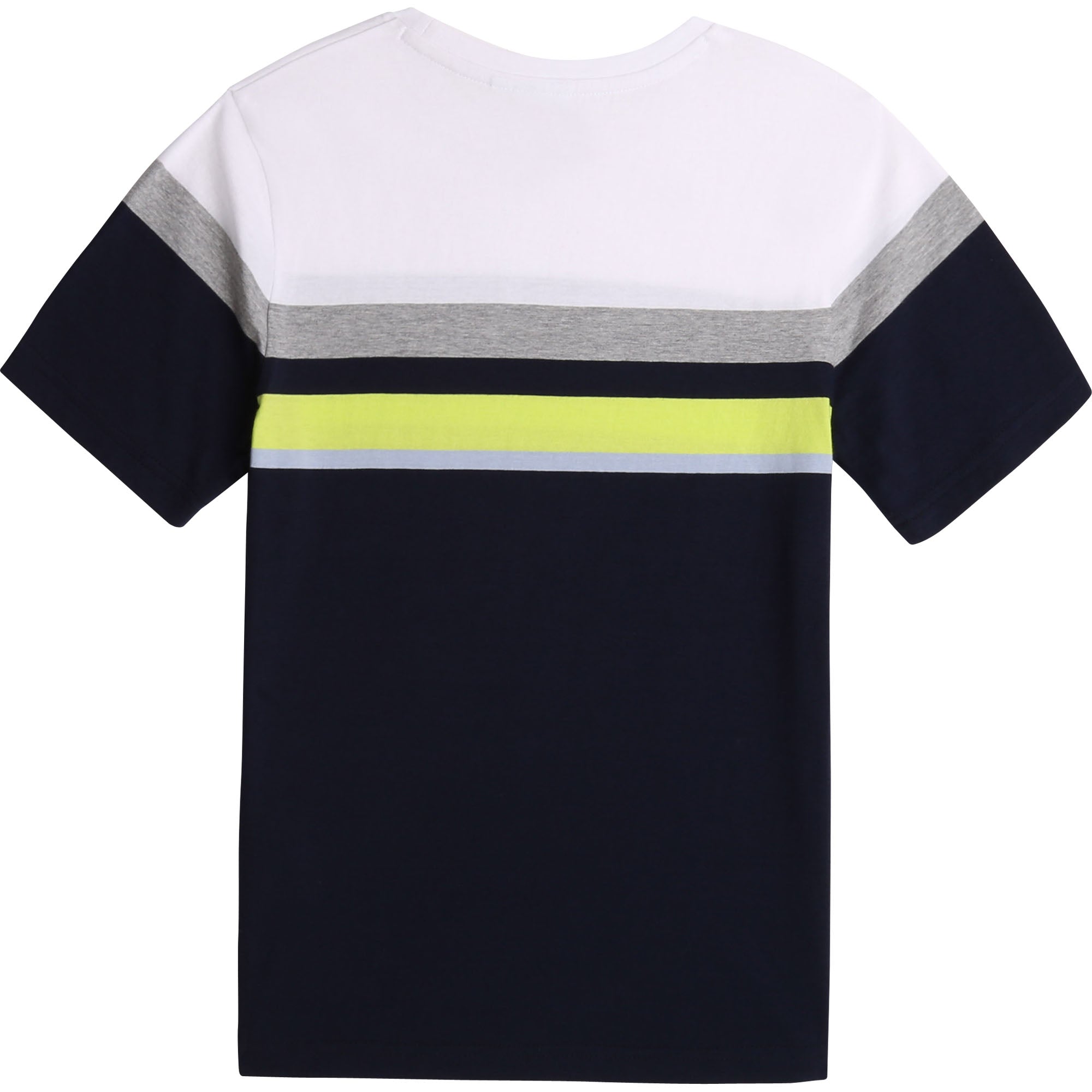 Boys Dark Navy Cotton T-Shirt