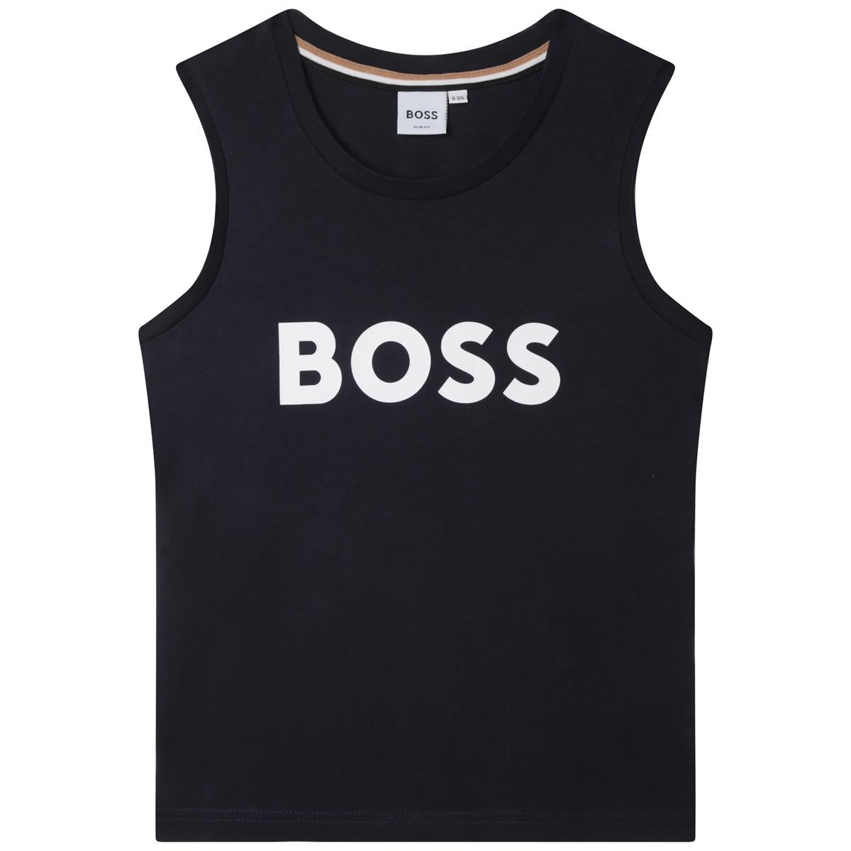 Boys Blue Logo Vest