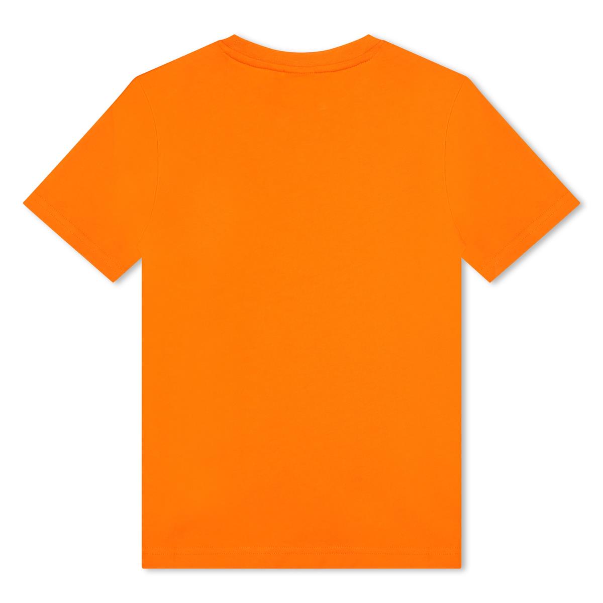 Boys Orange Logo T-Shirt