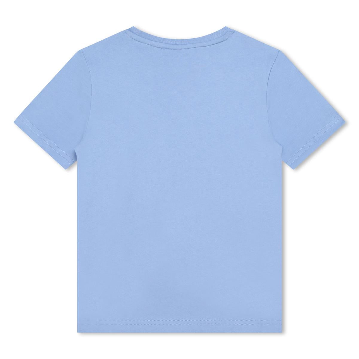 Boys Light Blue Logo T-Shirt