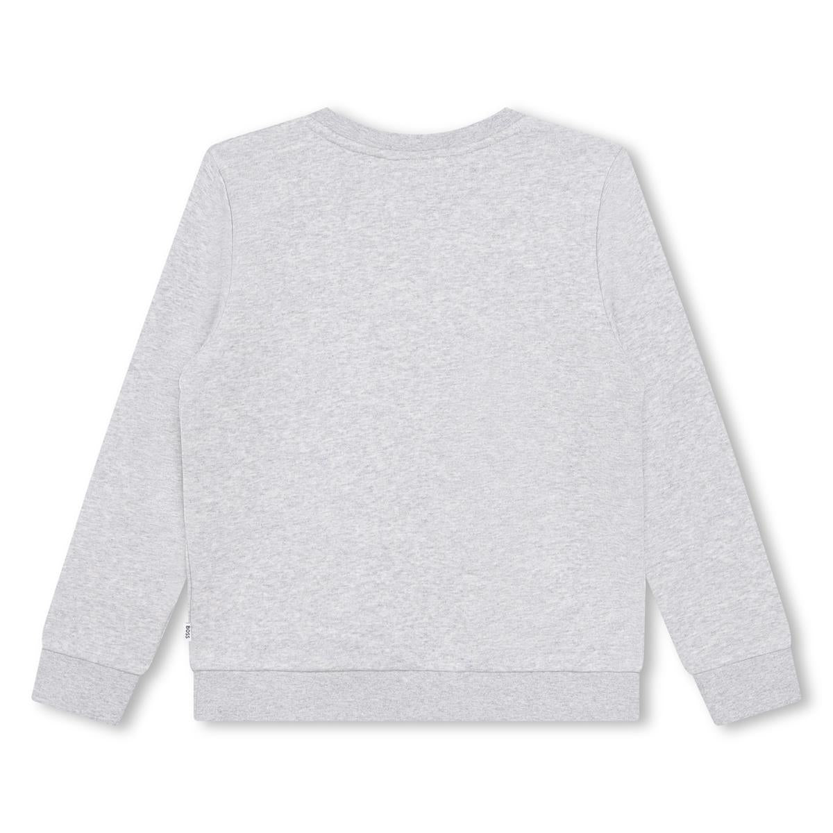 Boys Grey Logo Sweatshirt