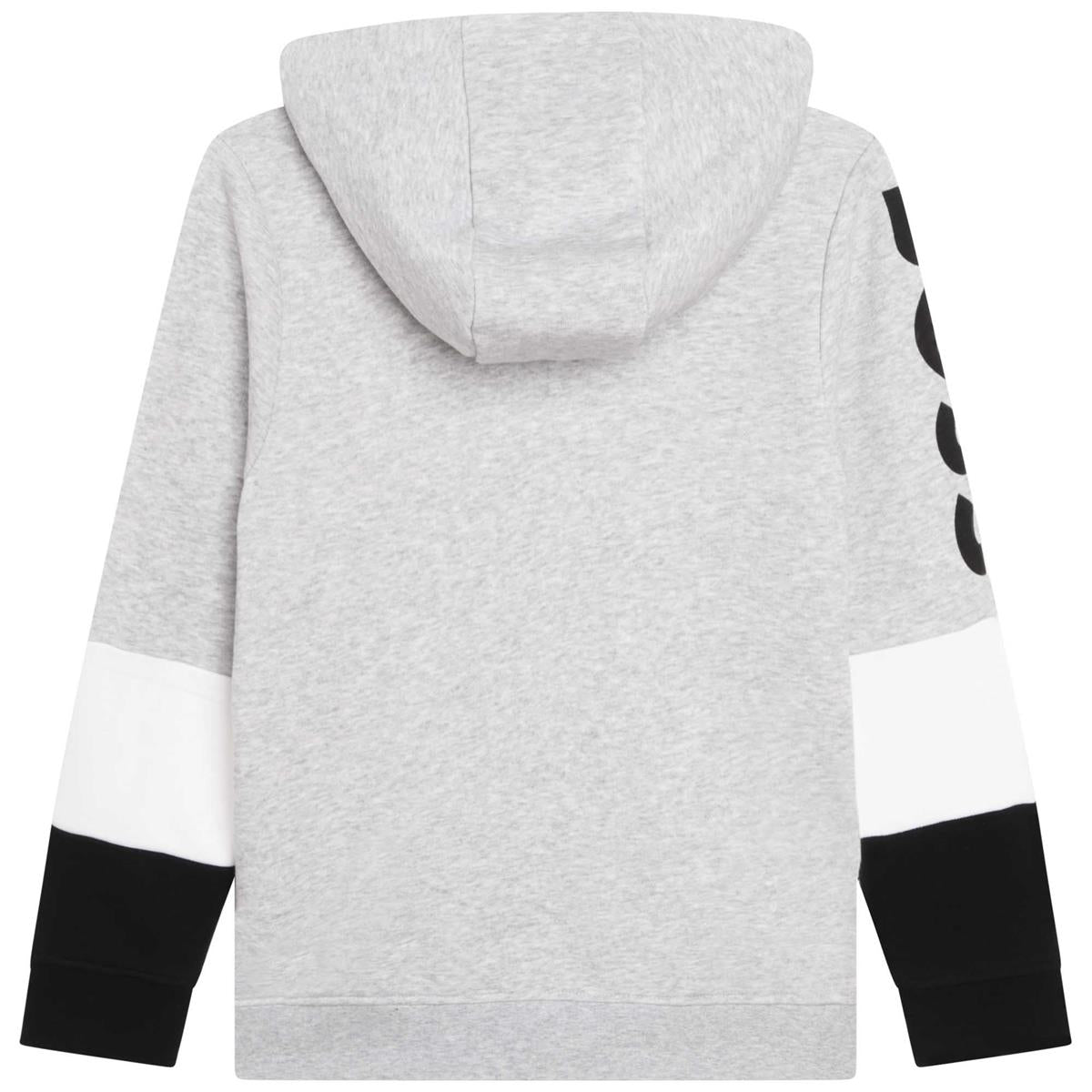 Boys Grey Zip-Up Top