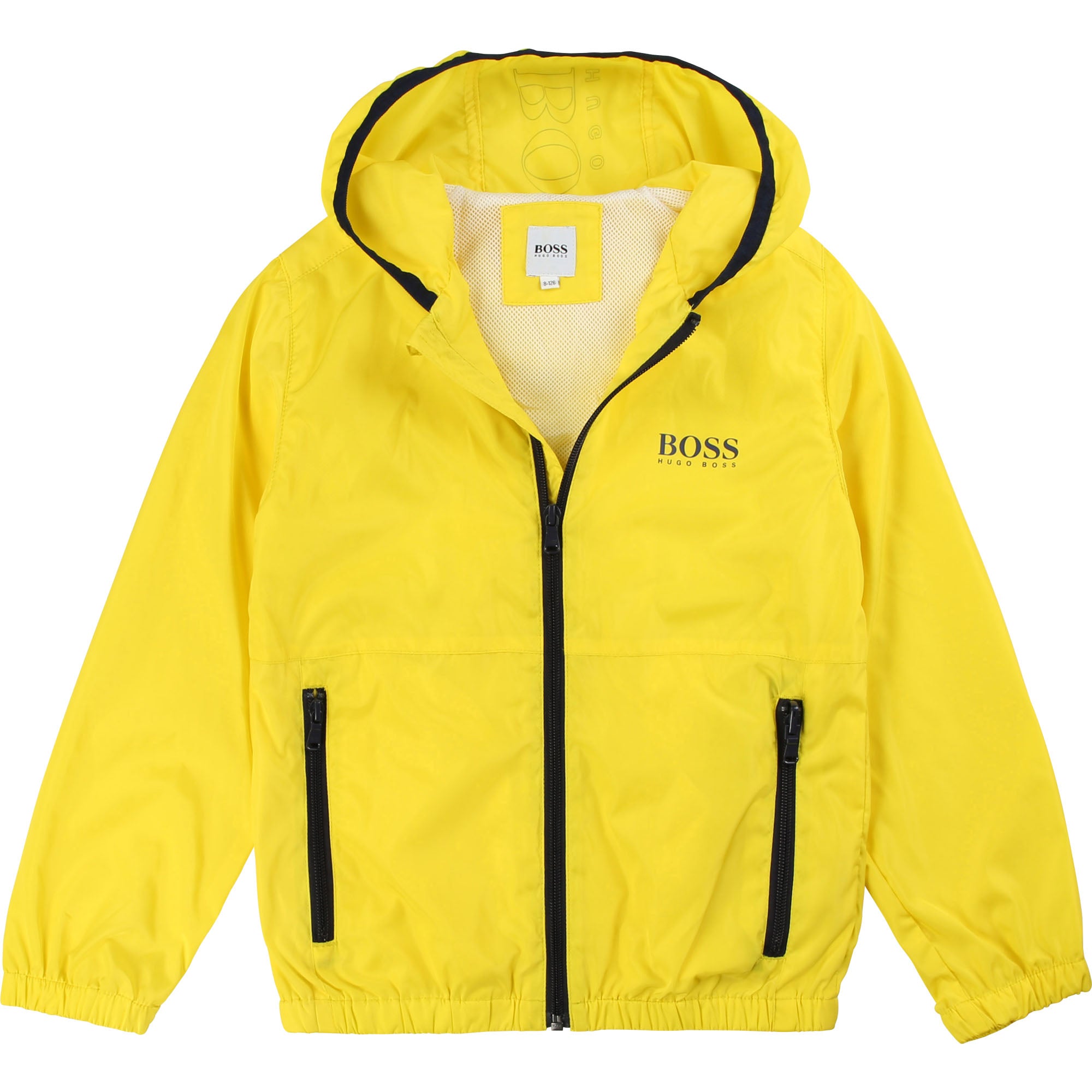 Boys Yellow Zip-up Jacket