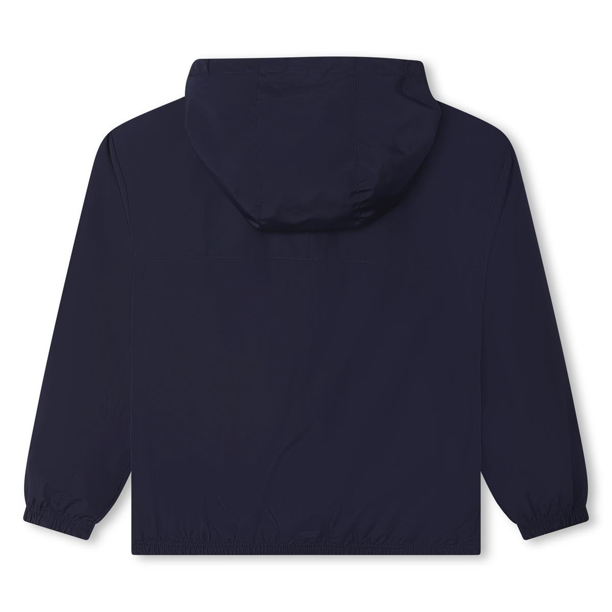 Boys Navy Zip-Up Jacket