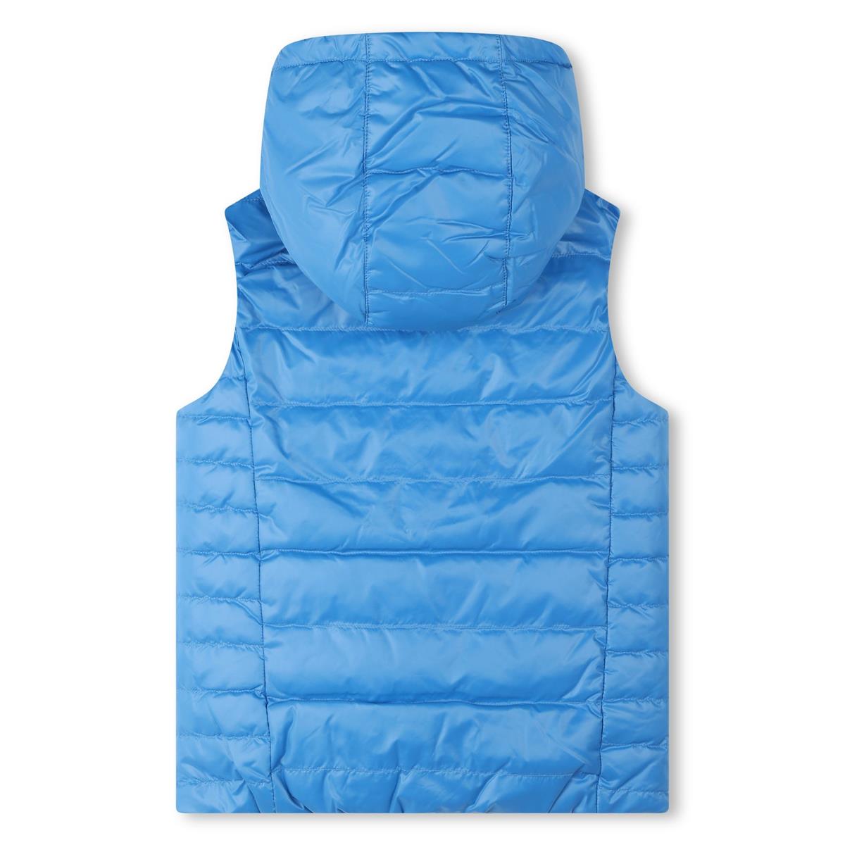 Boys Blue Reversible Padded Gilet