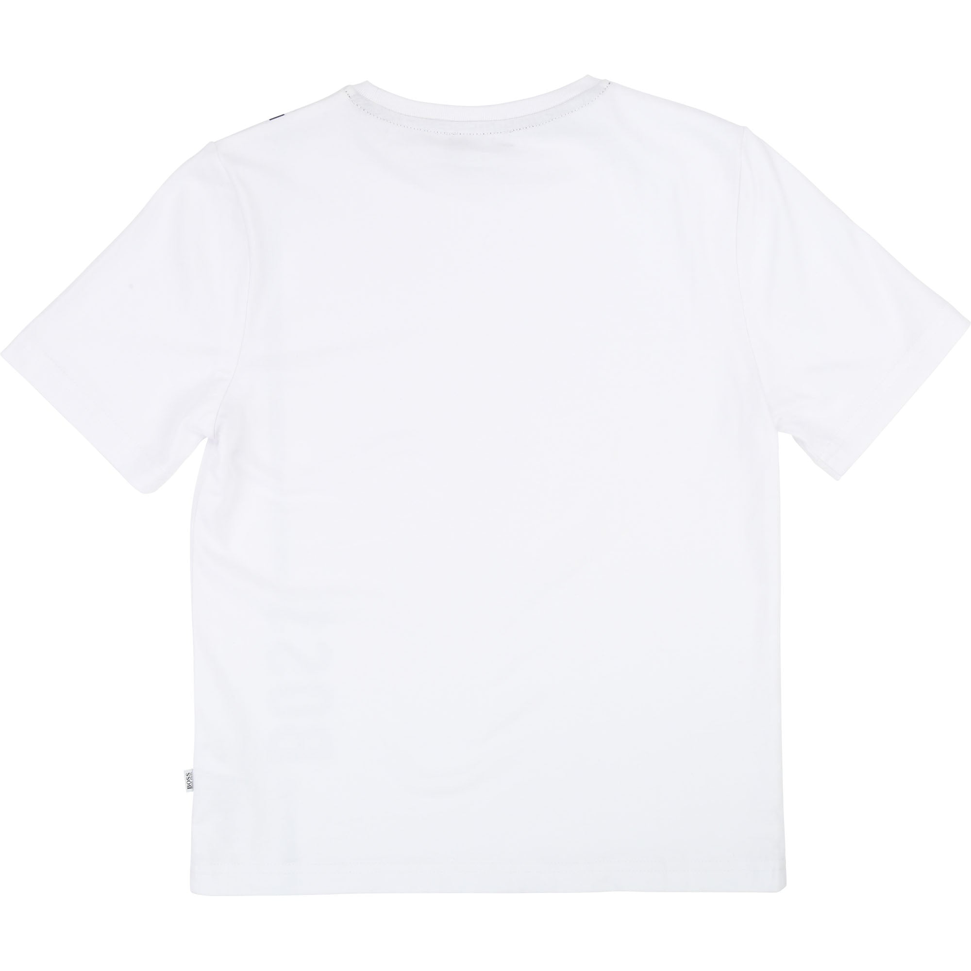 Boys White & Blue Cotton Sets