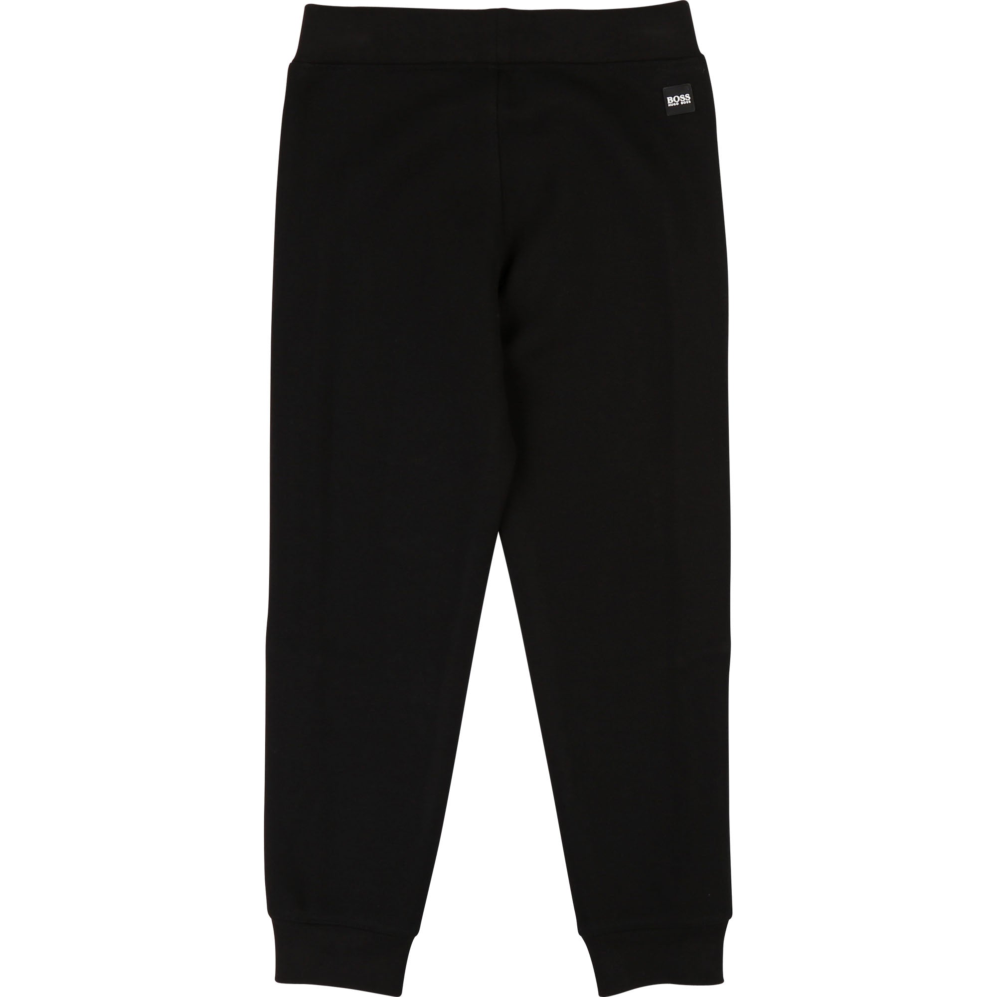 Boys Black Logo Cotton Set