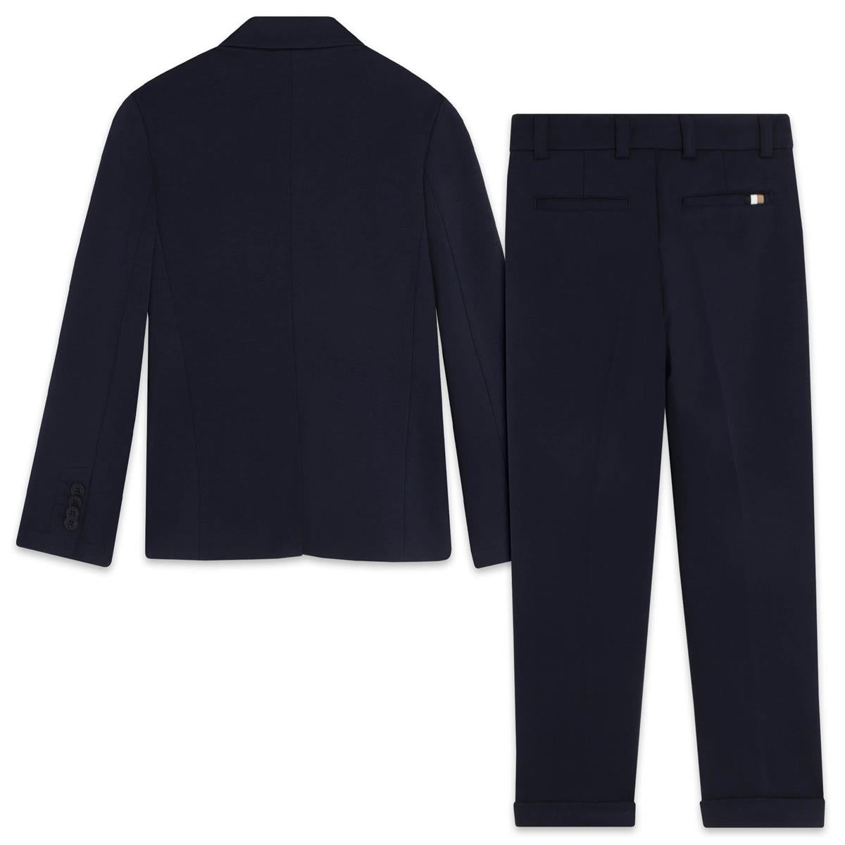 Boys Navy Suit Set