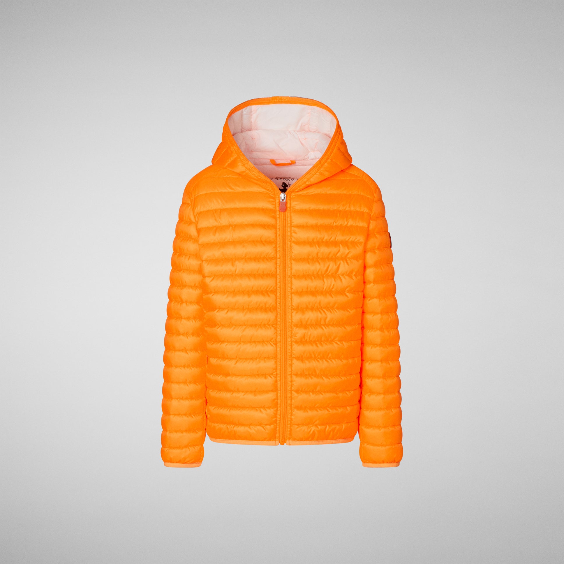 Boys & Girls Fluo Orange Padded Jacket