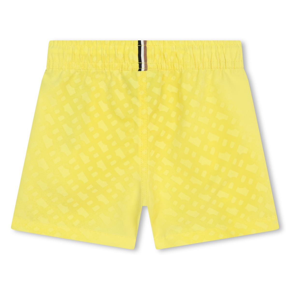 Baby Boys Yellow Swim Shorts
