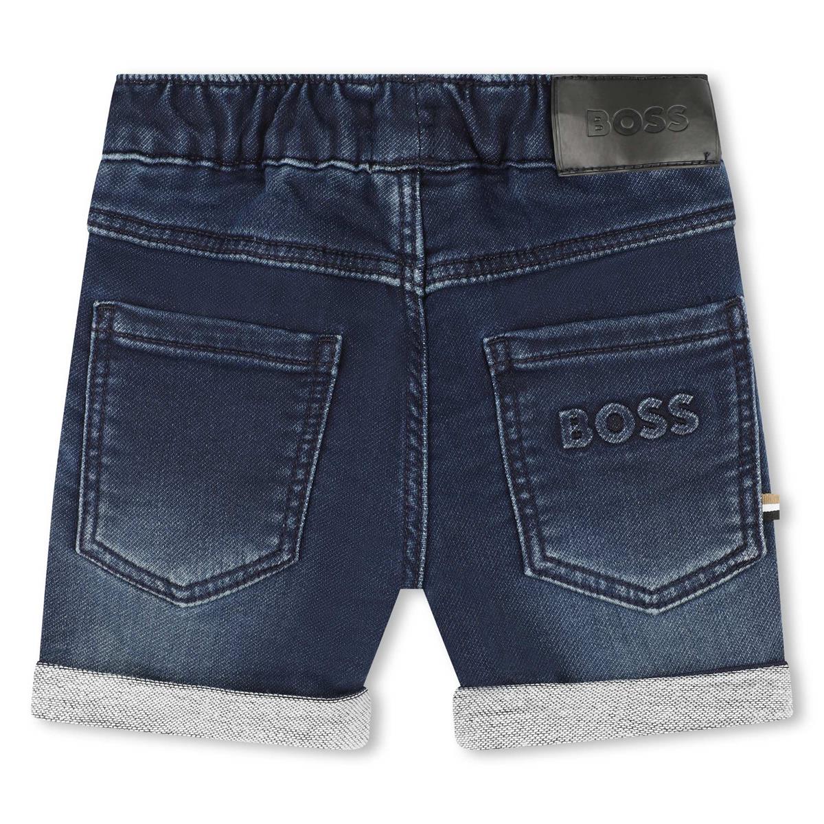 Baby Boys Blue Denim Shorts