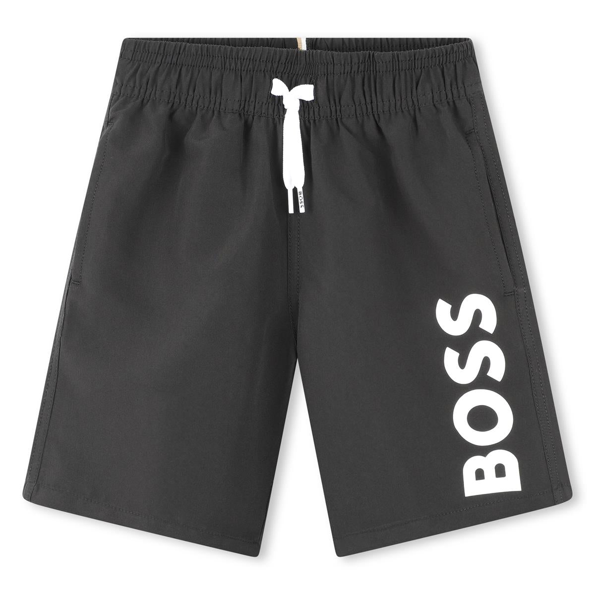 Boys Black Swim Shorts