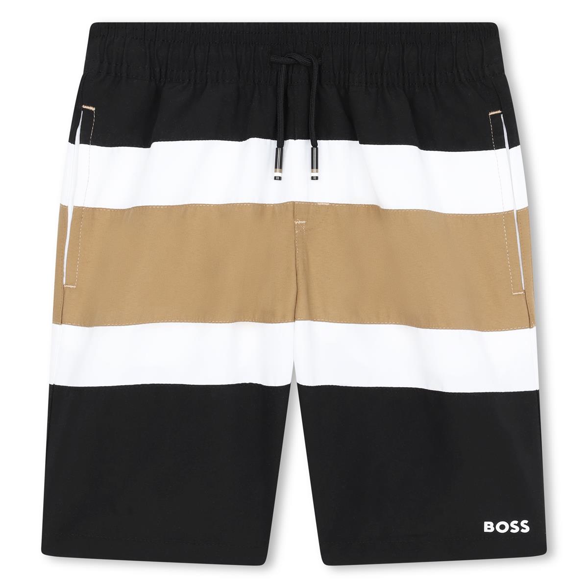 Boys Black Swim Shorts