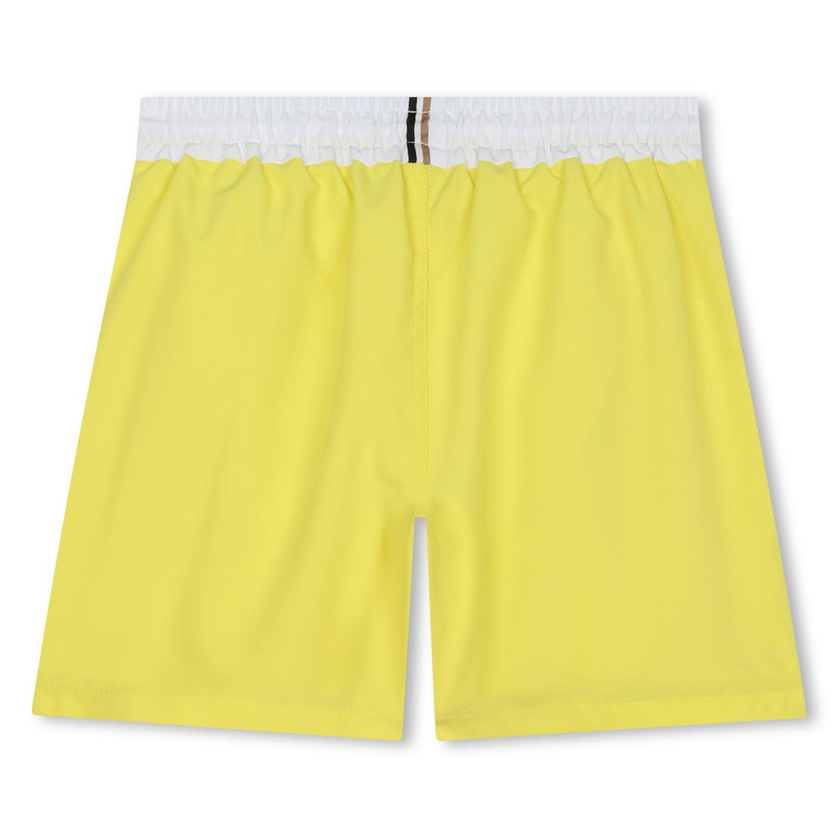 Boys Yellow Swim Shorts