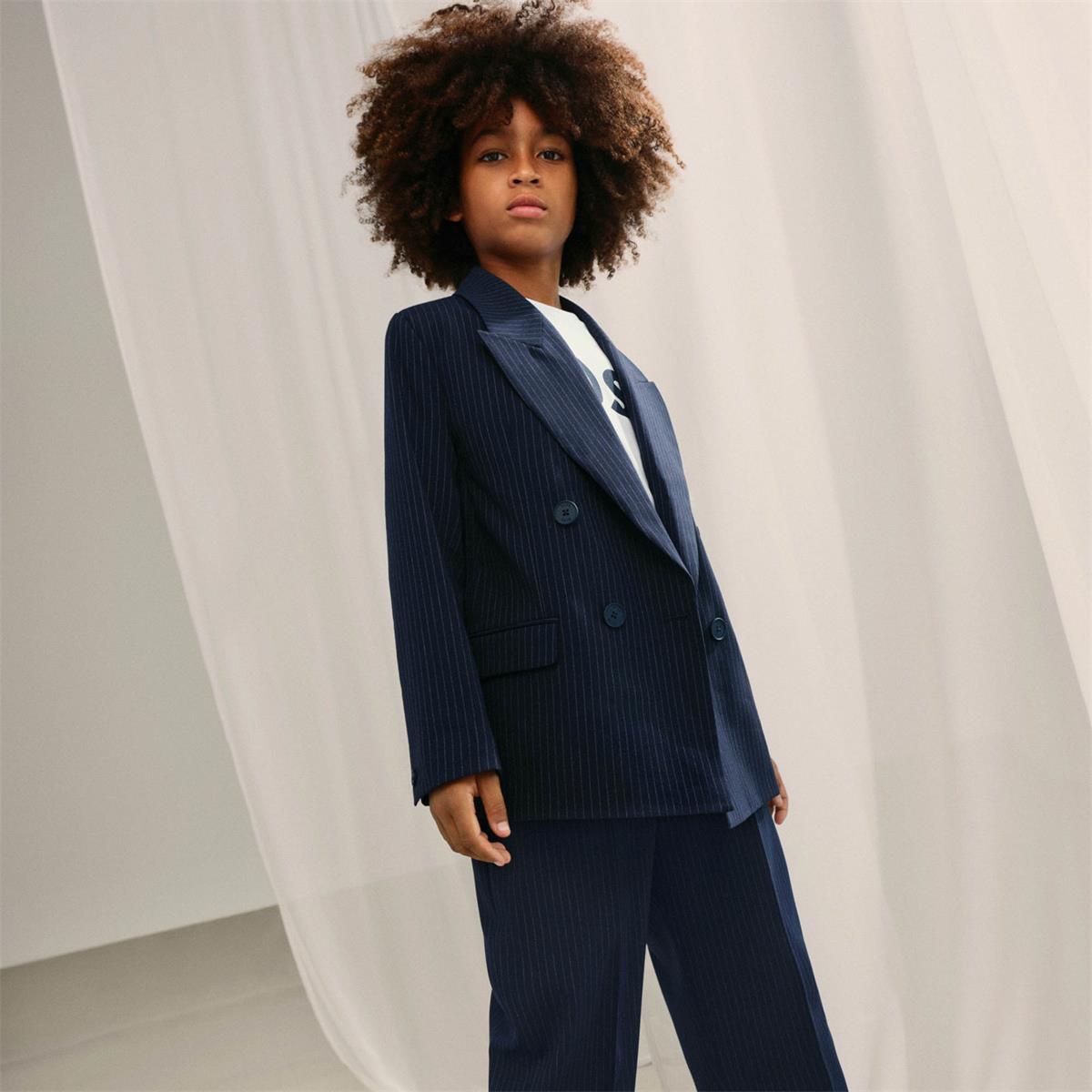 Boys Navy Trousers