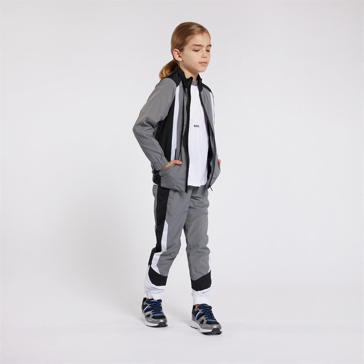 Boys Grey Trousers