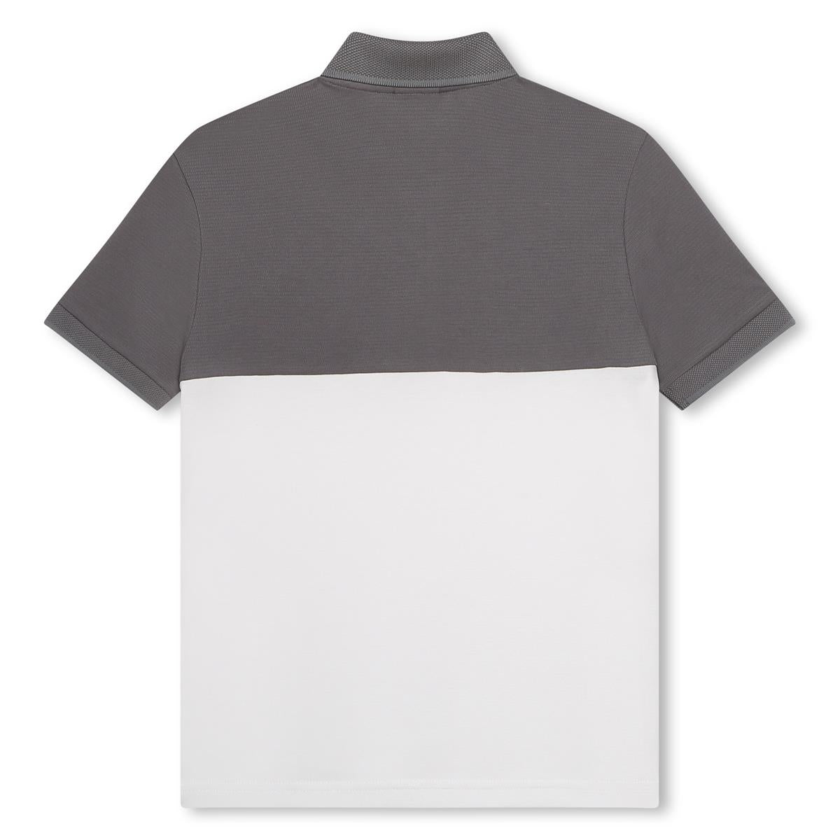 Boys Grey Polo Shirt