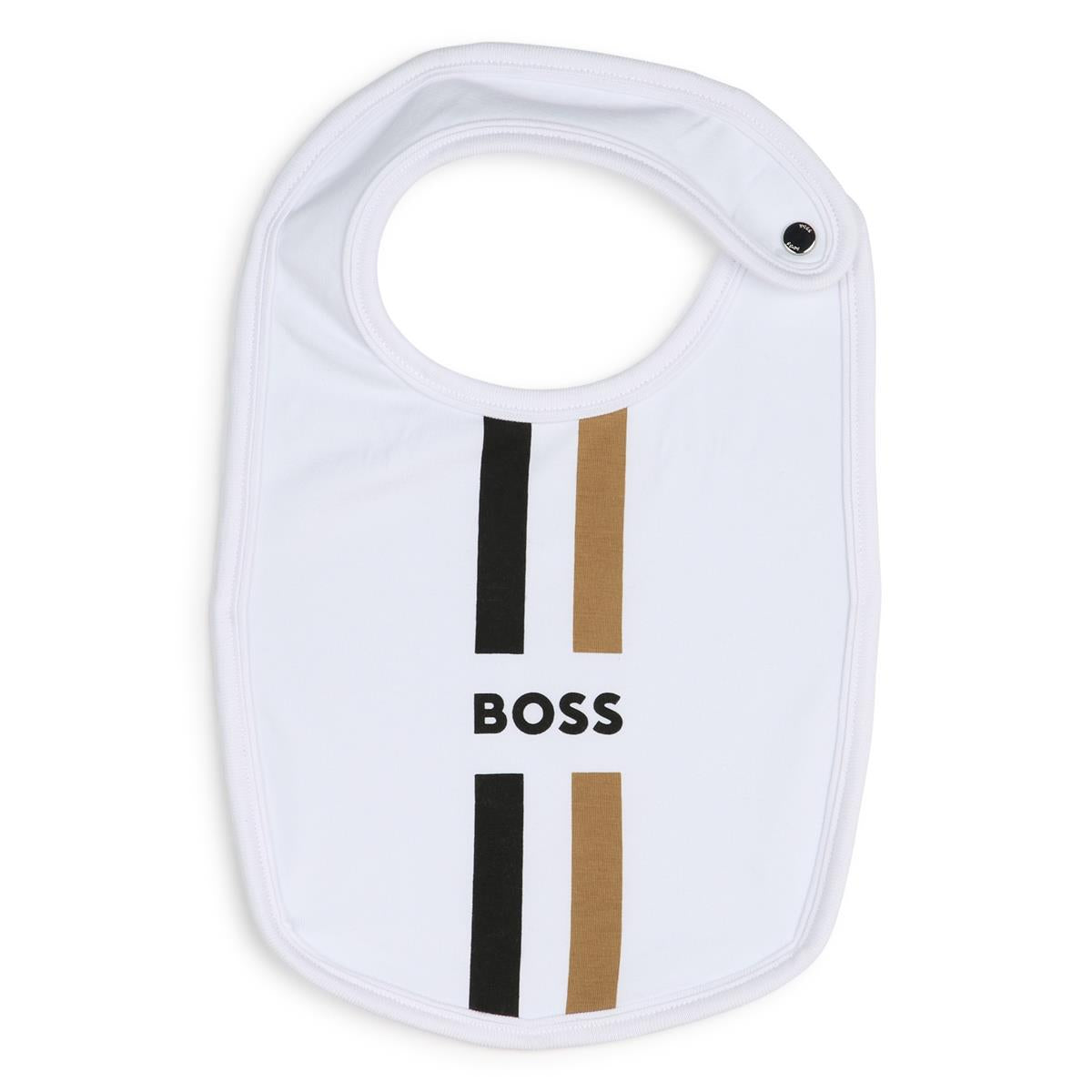 Baby Boys White Bib Set(3 Pack)