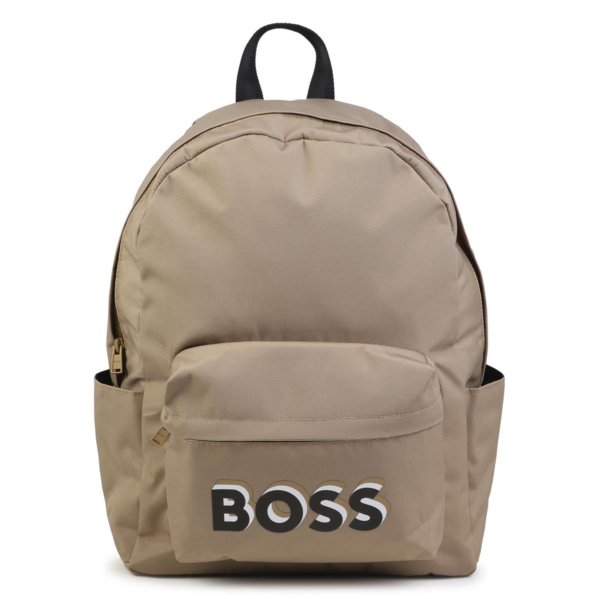 Boys Beige Backpack(30x40x12cm)