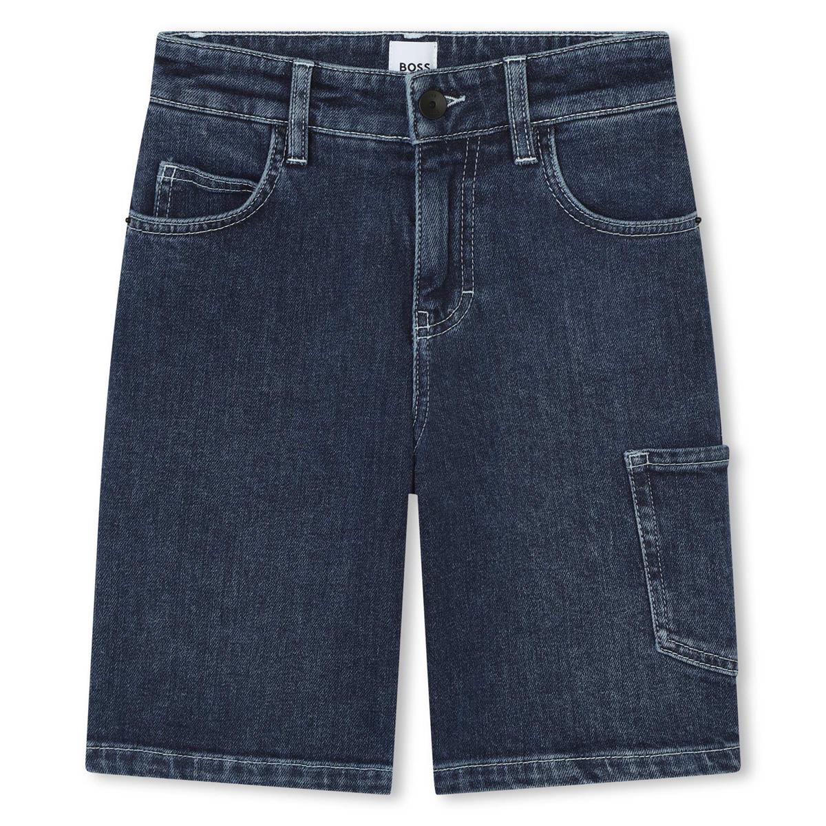 Boys Blue Denim Shorts