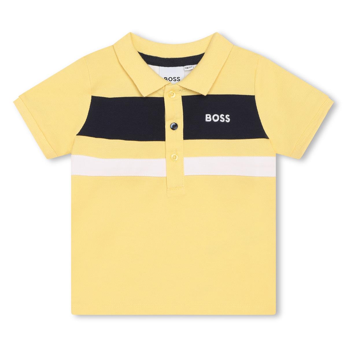 Boys Yellow Polo Shirt
