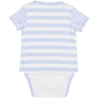 Ensemble corps, chaussons et chapeau Bébé White Sky