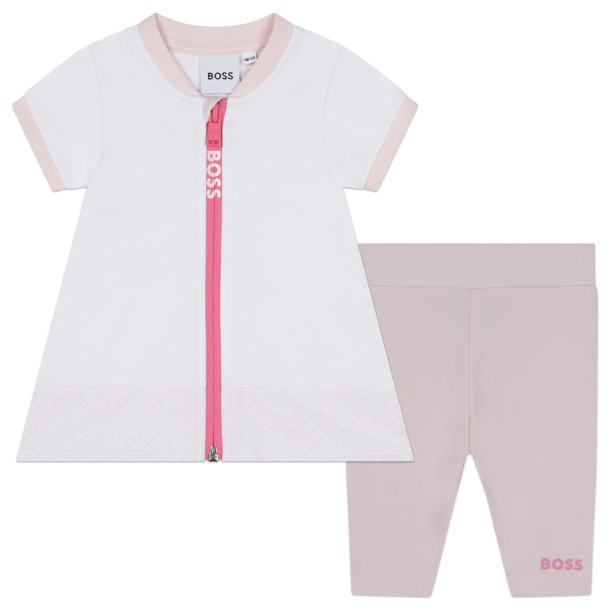 Baby Boys Pink Cotton Set