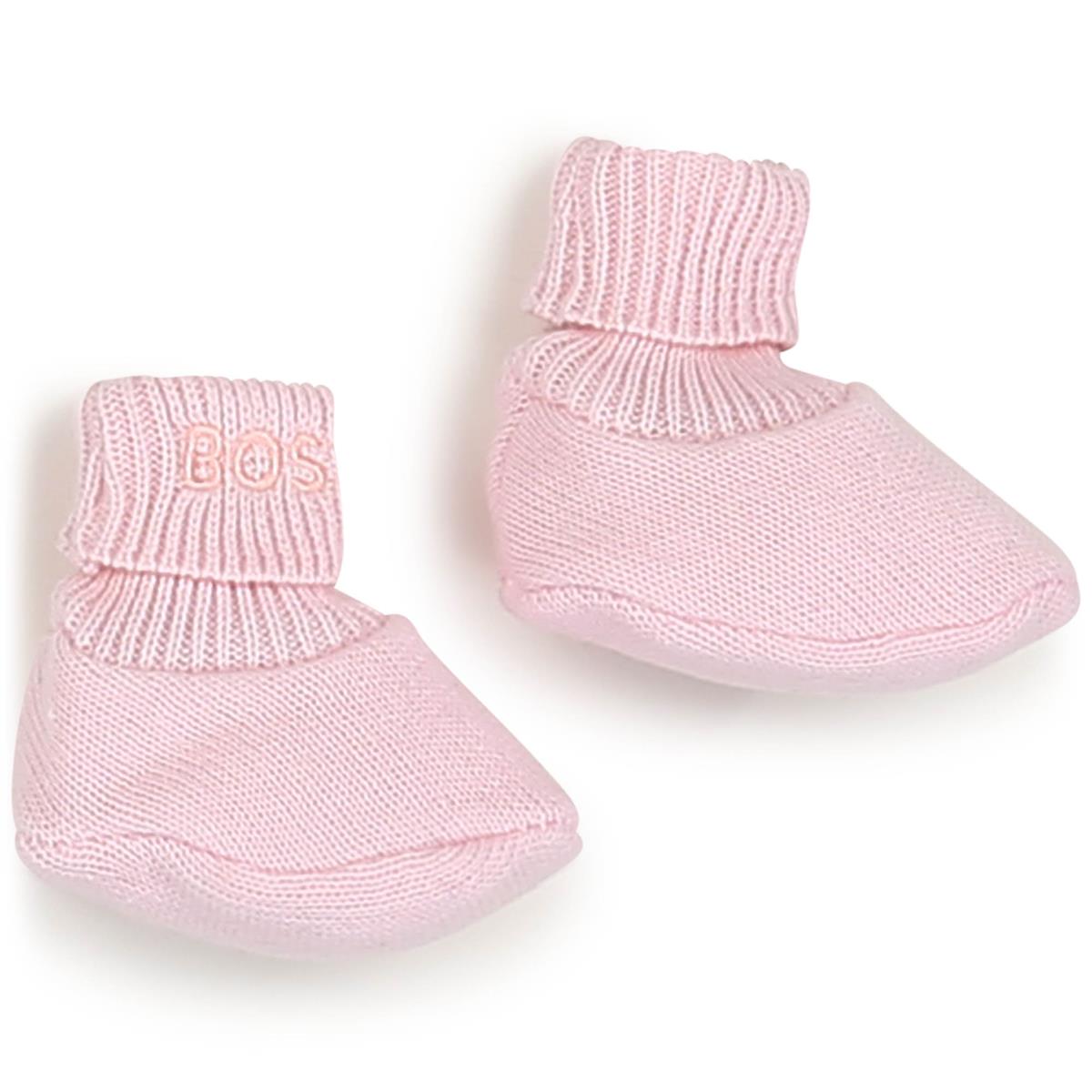 Baby Boys & Girls Pink Hat & Shoes