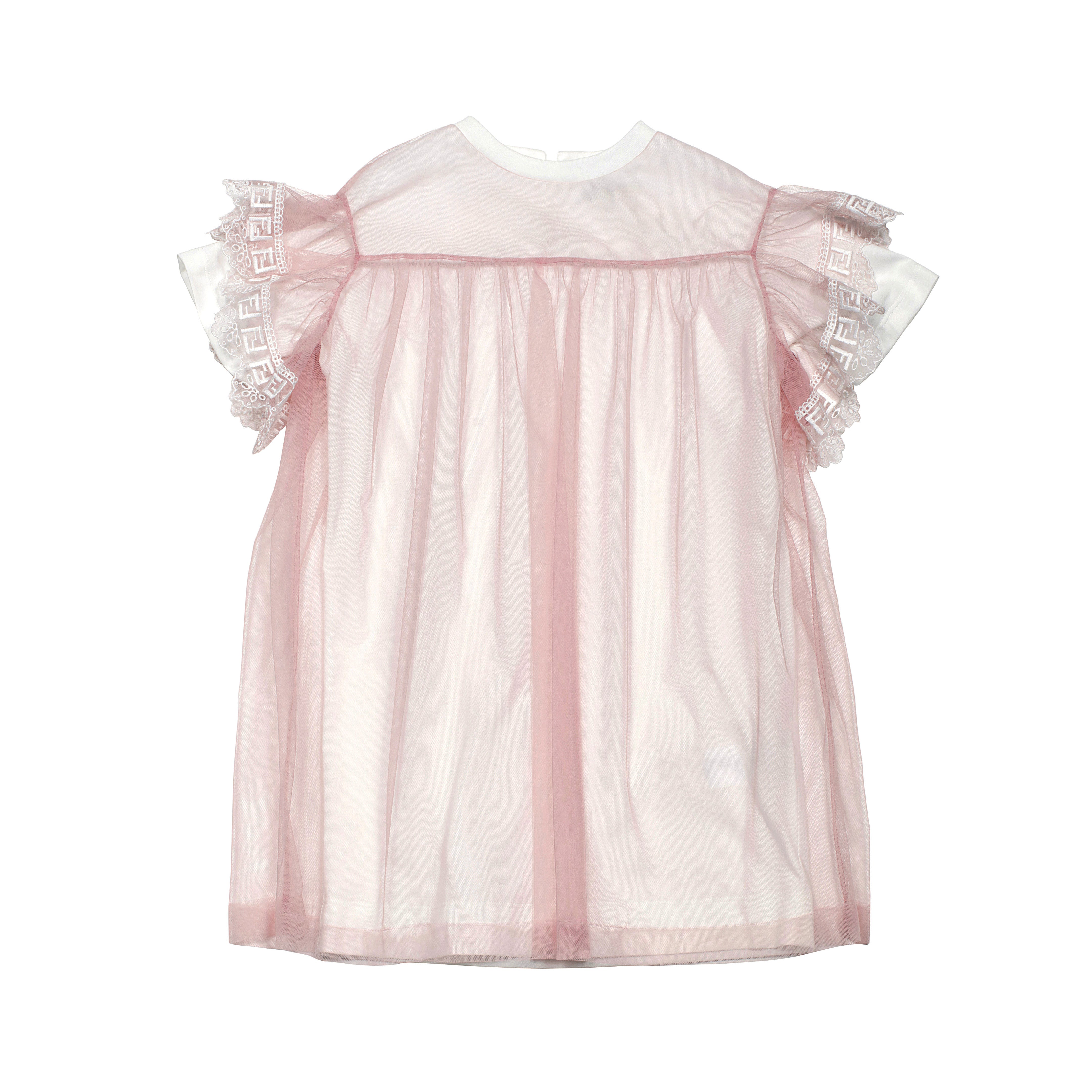 Girls Pink Tulle Dress