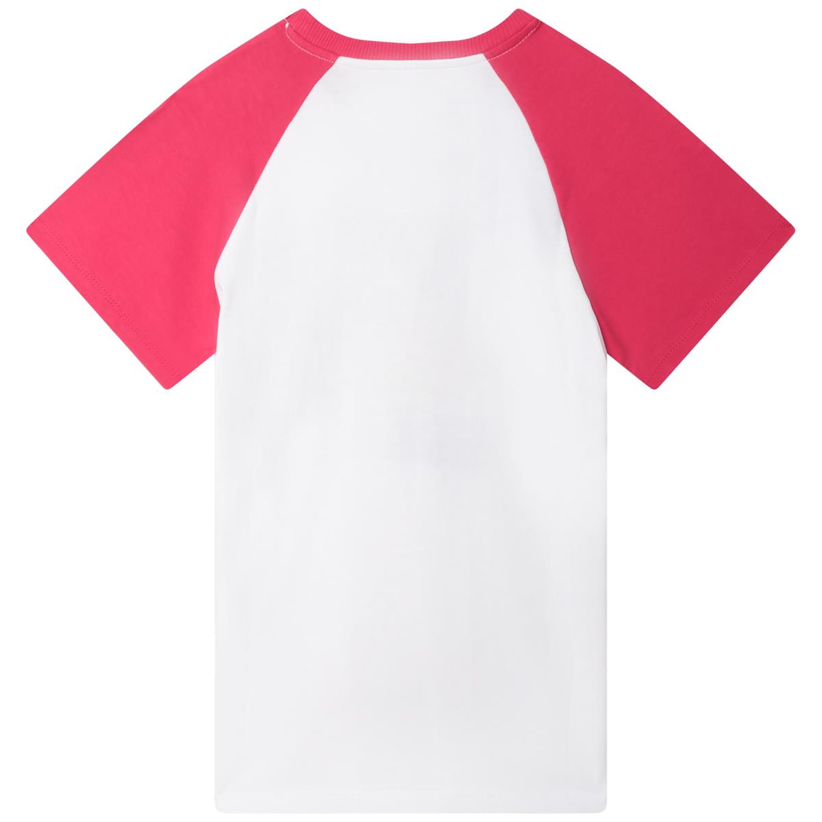 Girls White Logo Dress