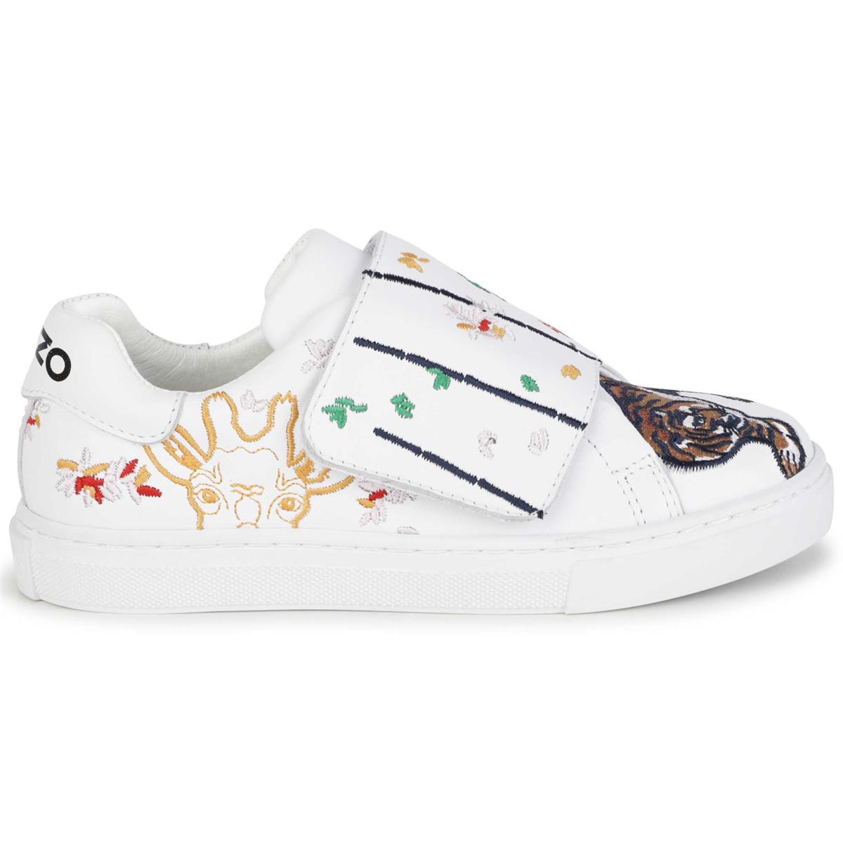 Boys & Girls White Shoes
