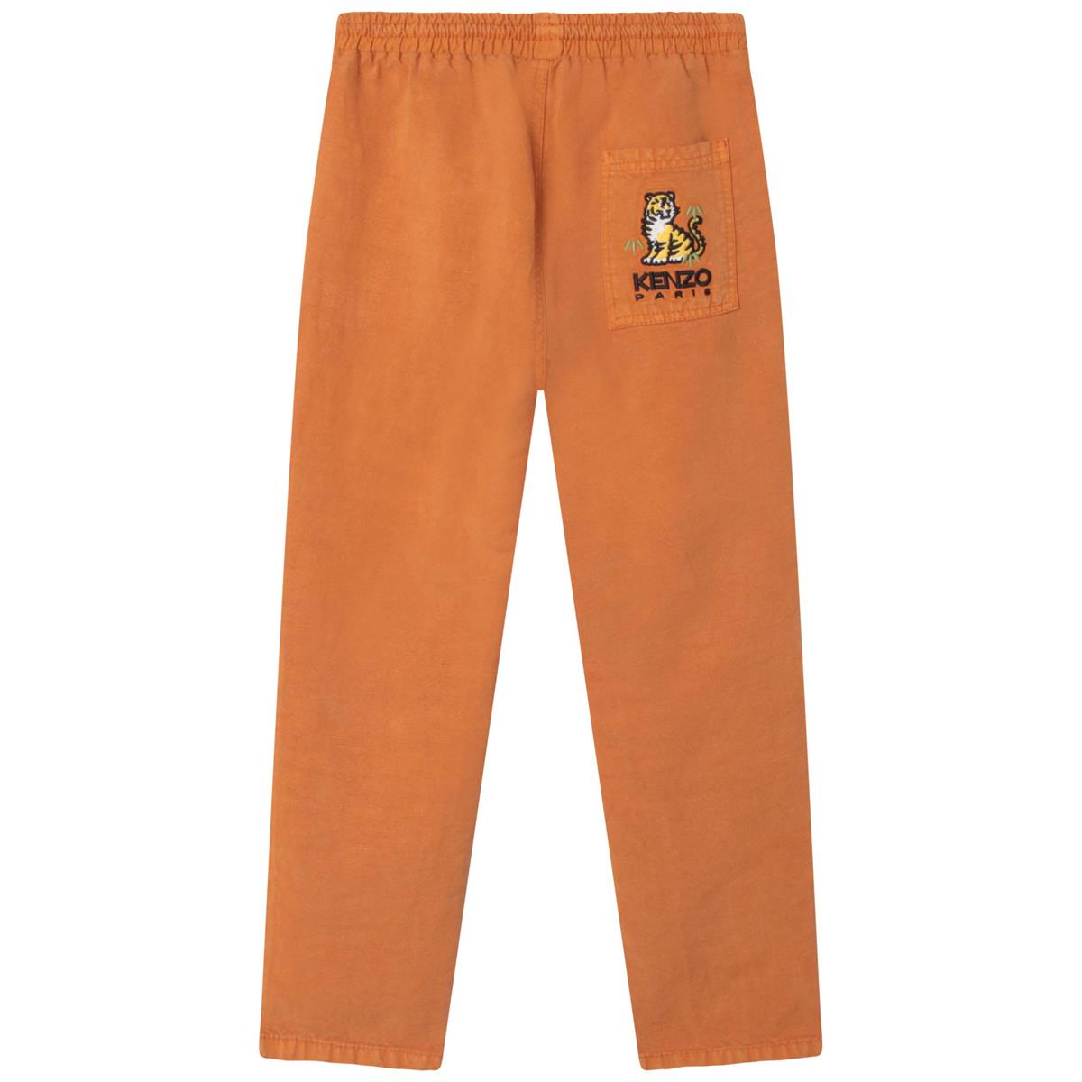 Boys & Girls Orange Trousers