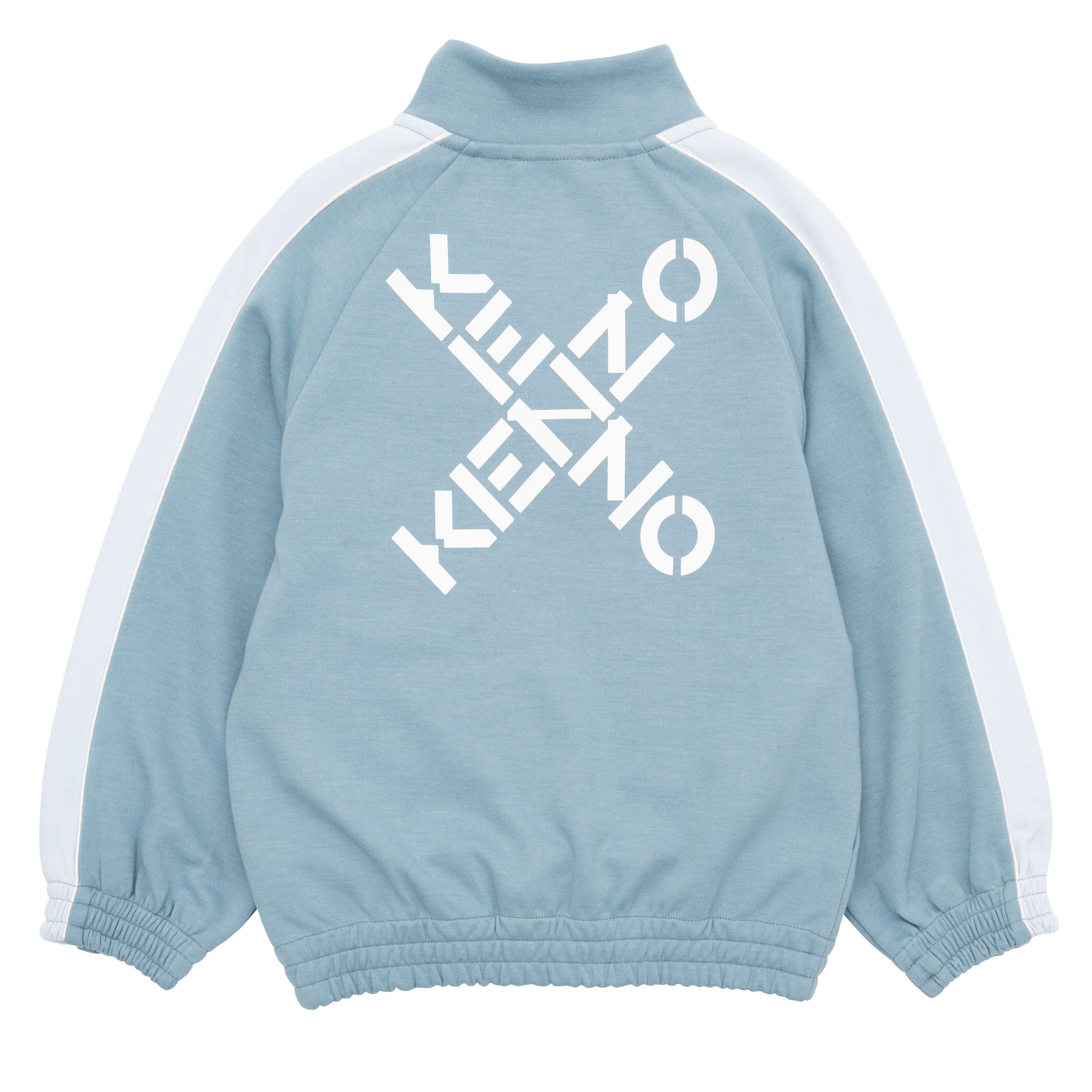 Boys & Girls Blue Logo Jacket