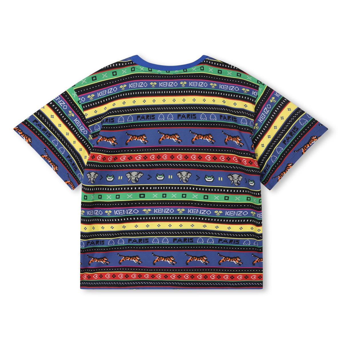 Boys Blue Cotton T-Shirt