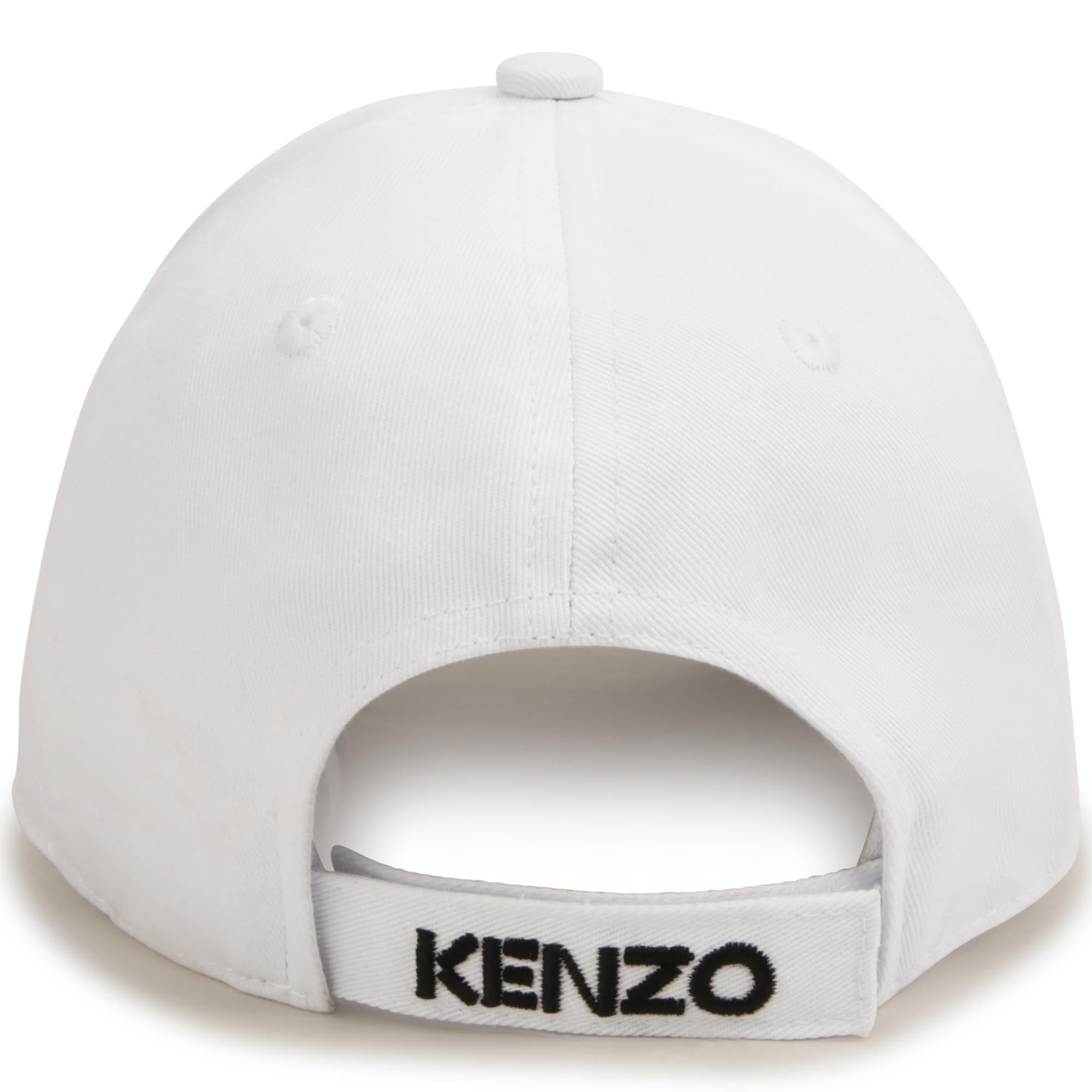 Boys & Girls White Embroidered Cap