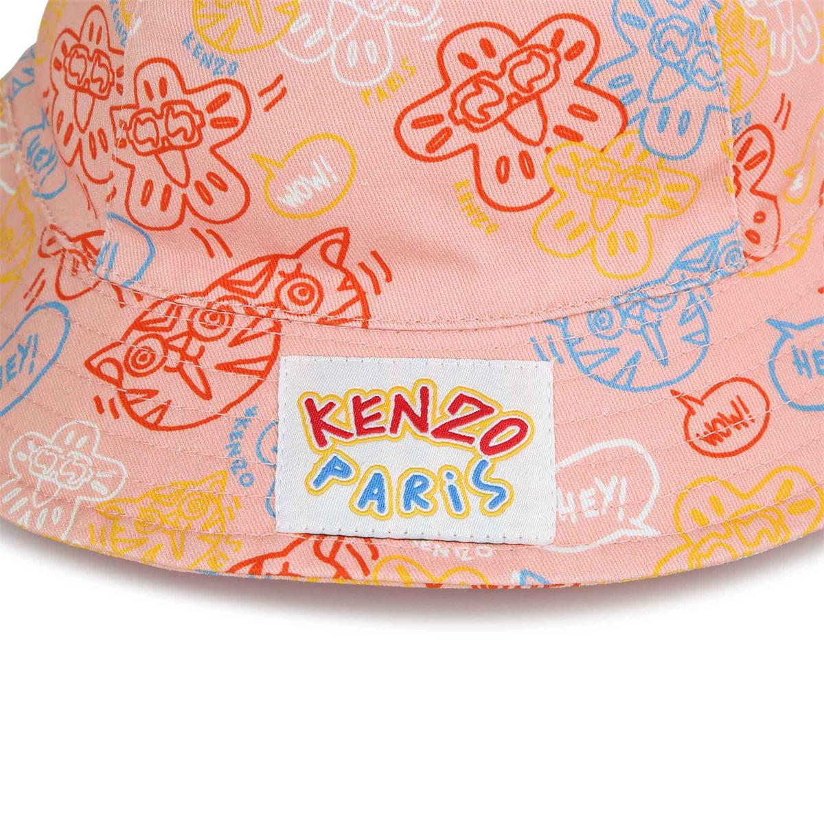 Baby Boys & Girls Pink Bucket Hat