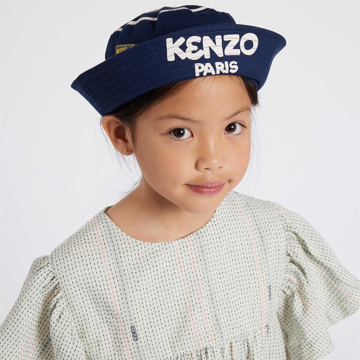 Boys & Girls Blue Bucket Hat