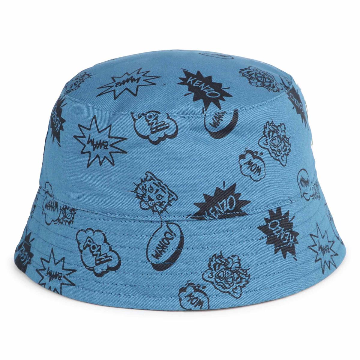 Boys & Girls Blue Bucket Hat