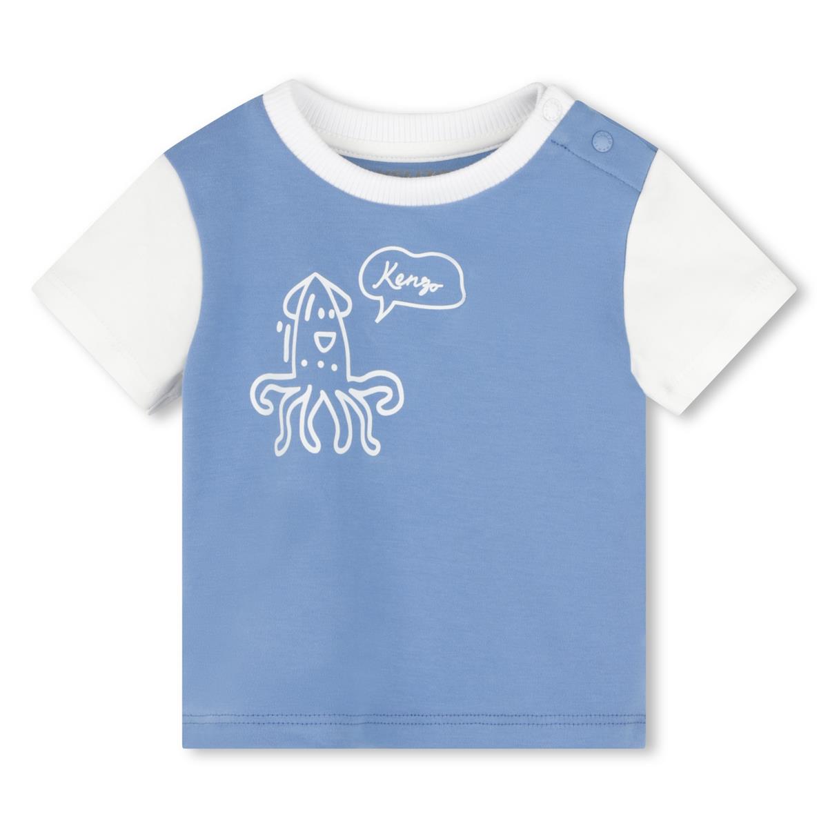 Baby Boys Blue Cotton Set