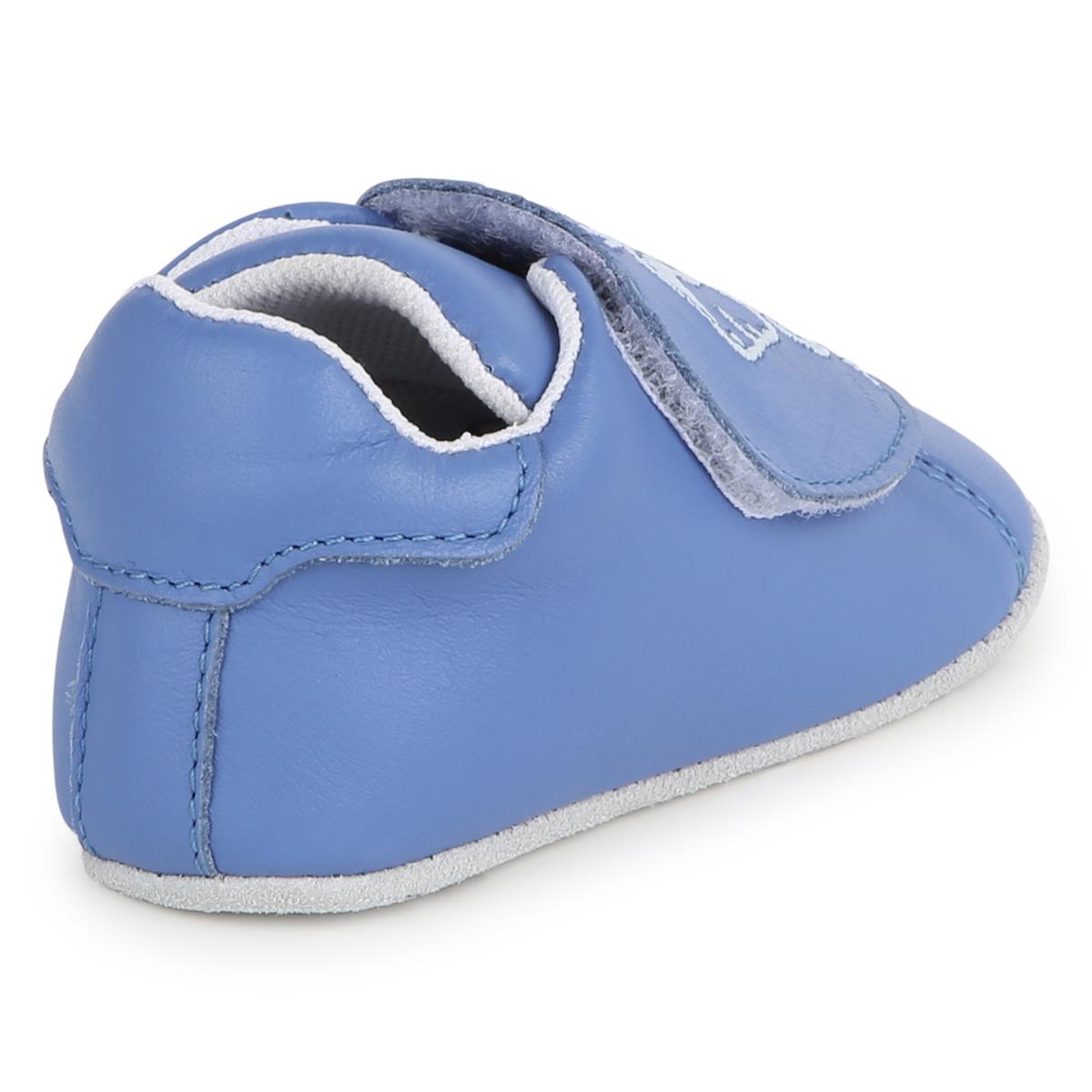 Baby Boys & Girls Blue Flat Shoes