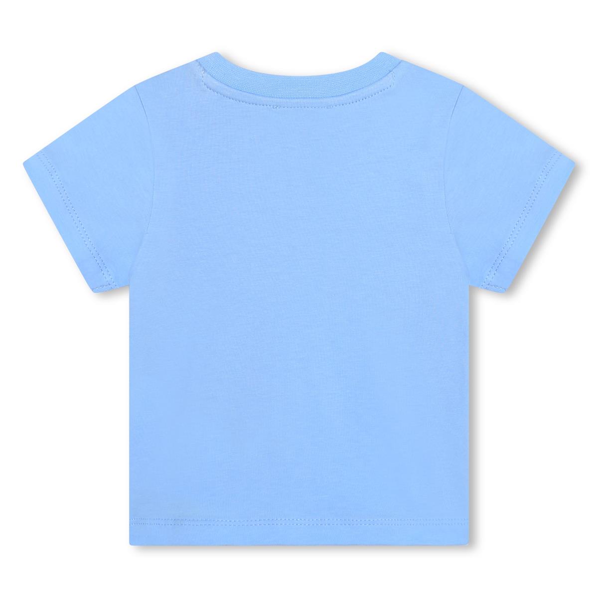 Baby Boys Blue Cotton T-Shirt