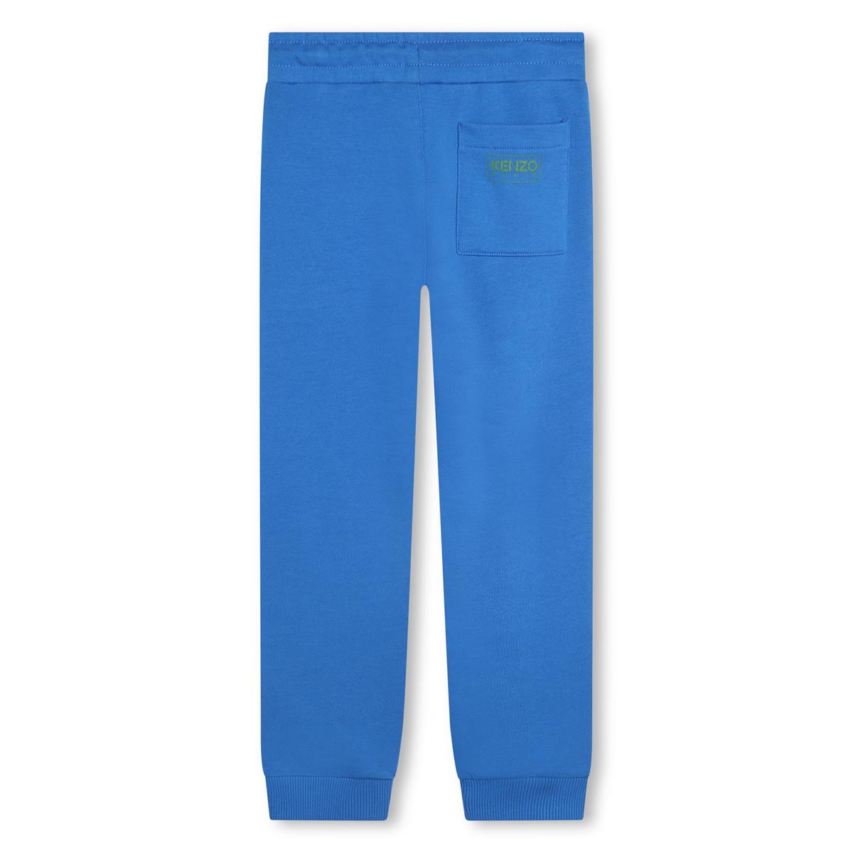 Boys Blue Cotton Trousers