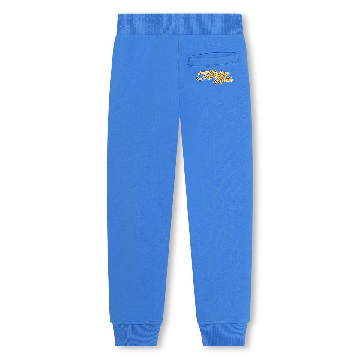 Boys Blue Cotton Trousers