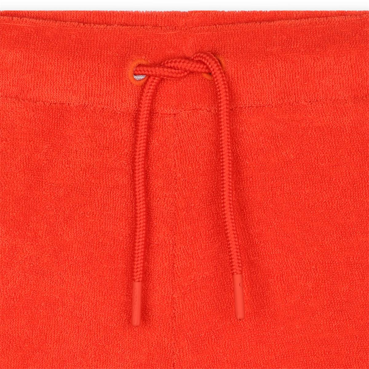 Boys Red Cotton Shorts