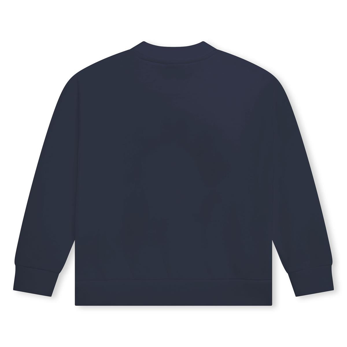 Boys & Girls Navy Cotton Sweatshirt