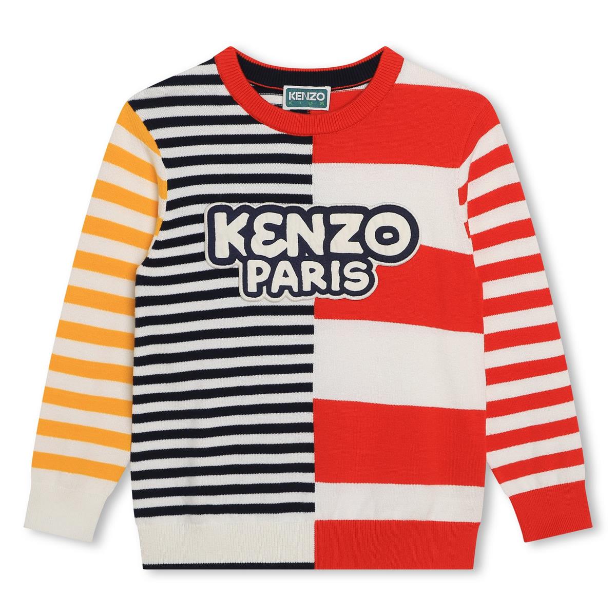 Boys & Girls Red Stripes Sweater