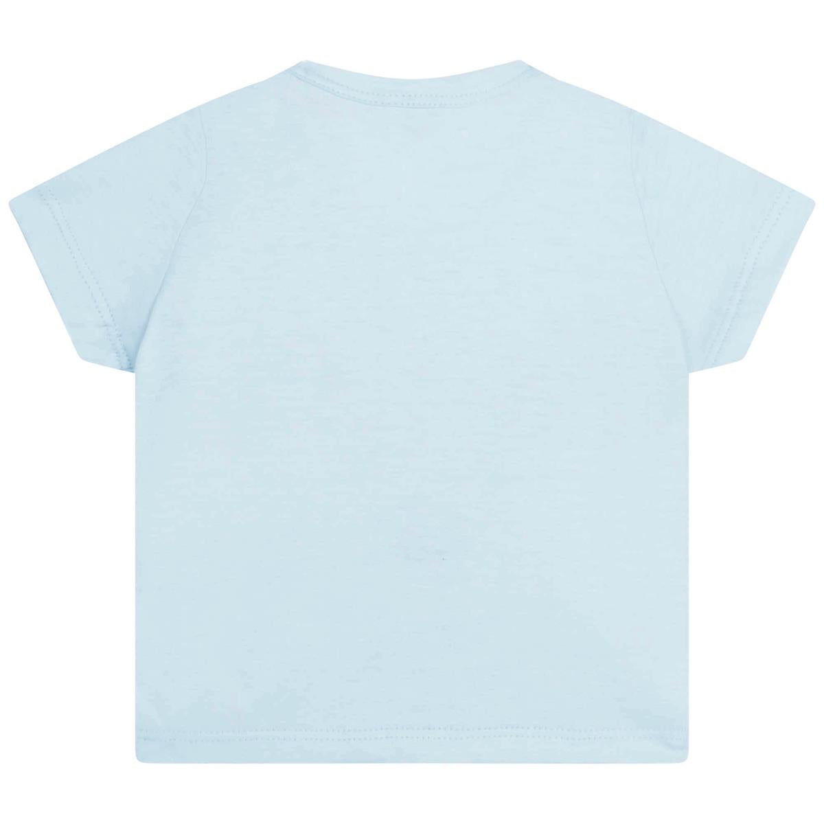 Baby Boys & Girls Blue Logo T-Shirt