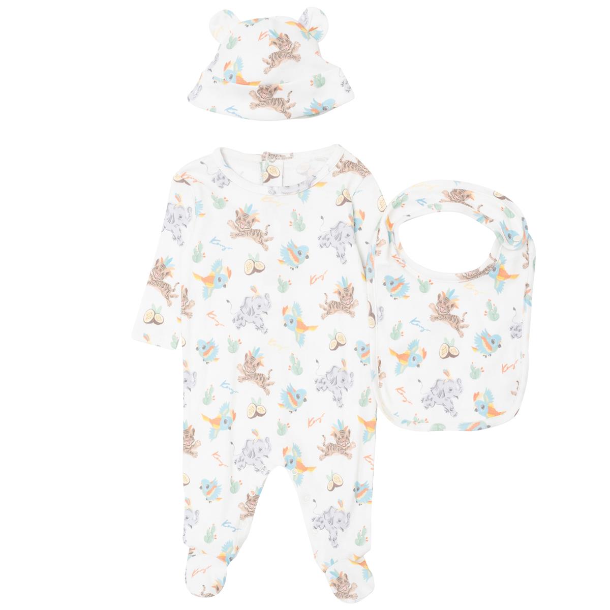 ENS.PYJAMA+BAVOIR+BONNET